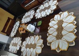 HAULORIUM Oval Pack of 6 Table Placemat