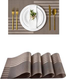 YELONA Rectangular Pack of 4 Table Placemat