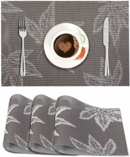 HOKiPO Rectangular Pack of 4 Table Placemat