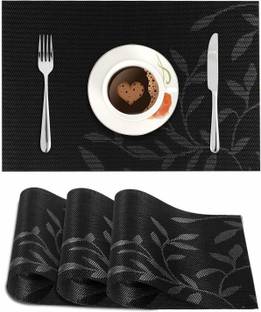 HOKiPO Rectangular Pack of 4 Table Placemat