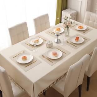 HOKiPO Rectangular Pack of 6 Table Placemat