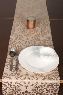 Home-The best is for you Gold 244 cm Table Runner