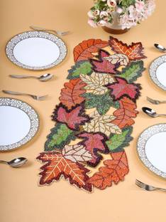 Aaditya Exports Multicolor 91.44 cm Table Runner