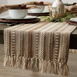 Home Blossoms Beige 183 cm Table Runner