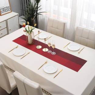 HOKiPO Red 135 cm Reversible Table Runner