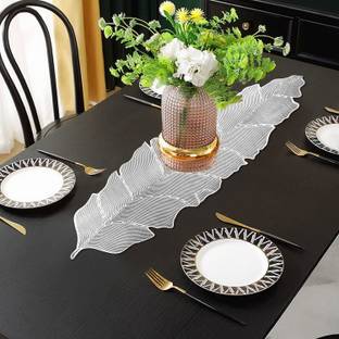 Castle Dcor Silver 91 cm Table Runner