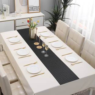 HOKiPO Black 180 cm Reversible Table Runner