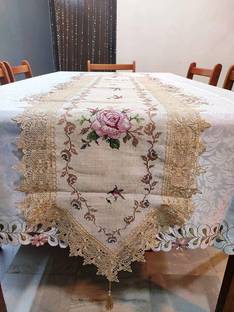 DECOLOGY Gold, Pink 178 cm Table Runner