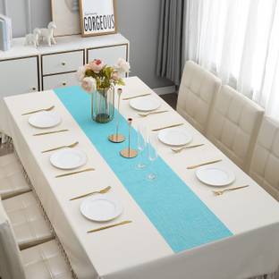 HOKiPO Blue 180 cm Reversible Table Runner
