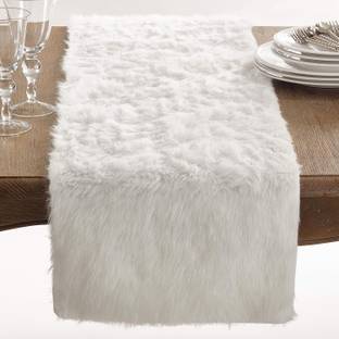 PICKKART White 172 cm Table Runner