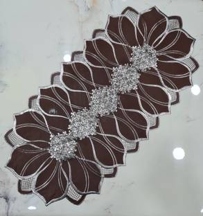 DELHI PVC CORP Brown 80 cm Table Runner