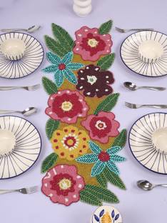Aaditya Exports Multicolor 91.44 cm Table Runner