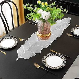 skloomtex Gold 100 cm Table Runner