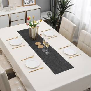 HOKiPO Black 135 cm Reversible Table Runner