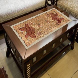 Groki Beige, Brown 84 cm Table Runner