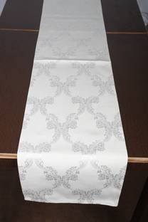 Home-The best is for you White 152 cm Table Runner