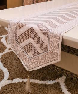 Groki Beige 183 cm Table Runner