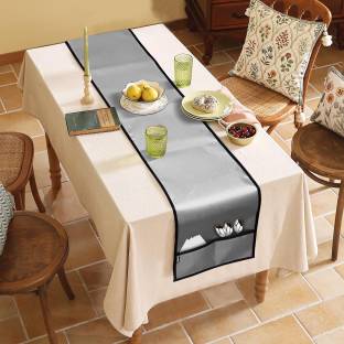 Nabaat Grey 182 cm Table Runner