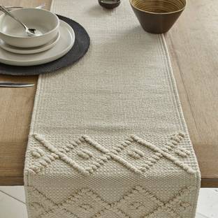 croox Beige 183 cm Table Runner