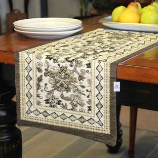 Heart Home Brown 91 cm Reversible Table Runner