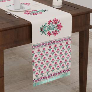 Blocks Of India Pink 182 cm Table Runner