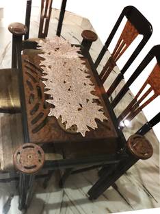 LaVichitra Gold 91 cm Table Runner