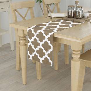 HOMEMONDE Grey 182 cm Table Runner