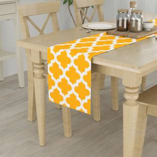 HOMEMONDE Yellow 182 cm Table Runner