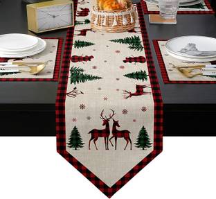 The Purple Tree Multicolor 180 cm Table Runner