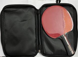 Dios Core Table Tennis Racket Black, Red Table Tennis Racquet