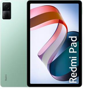 REDMI Pad 4 GB RAM 128 GB ROM 10.61 Inch with Wi-Fi Only Tablet (Mint Green)