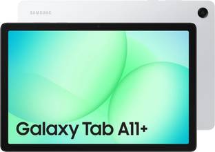 Samsung Galaxy Tab A11+ 6 GB RAM 128 GB ROM 11 inch with Wi-Fi Only Gaming Mediatek MT8755 Tablet (Sil...