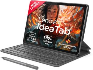 Lenovo Idea Tab with Folio Keyboard + Tab Pen Wi-Fi + 5G 256 GB RAM 8 GB ROM 11 inch with Wi-Fi+5G Med...