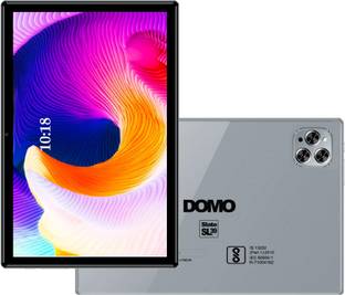 DOMO SL39 4G Tab 4 GB RAM 32 GB ROM 10.1 inch with 4G Tablet (Grey)