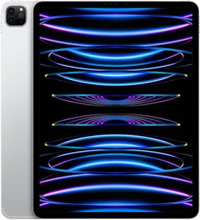 Apple 2022 iPad Pro (6th Gen) 256 GB ROM 12.9 inch with Wi-Fi+5G (Silver)