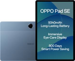 OPPO Pad SE 8 GB RAM 128 GB ROM 10.95 inch with Wi-Fi+4G Gaming Tablet (Twilight Blue)