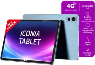Acer ICONIA Tab iM11-12M 8 GB RAM 128 GB ROM 11.45 inch with Wi-Fi+4G Gaming Tablet (Blue)