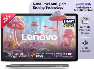 Lenovo IdeaTab Pro 12 GB RAM 256GB GB ROM 12.7 inch with Wi-Fi Only Gaming MediaTek Dimensity 8300 Tab...
