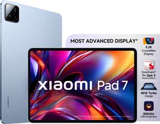 Xiaomi Pad 7 8 GB RAM 128 GB ROM 11.17 inch with Wi-Fi Only Gaming Tablet (Mirage Purple)