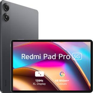 REDMI  Pad Pro 5G 8 GB RAM 256 GB ROM 12.1 inch with Wi-Fi+5G Tablet (Graphite Grey)