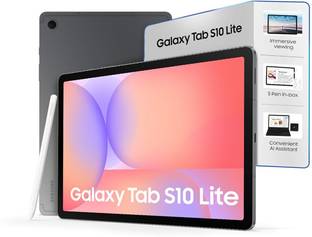 Samsung Samsung Galaxy Tab S10 Lite 6 GB RAM 128 GB ROM 10.9 inch with Wi-Fi+5G Tablet (Grey)