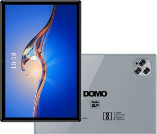 DOMO Tab SL39 OS9 4G Calling 4 GB RAM 32 GB ROM 10.1 inch with 4G Tablet (Gray)