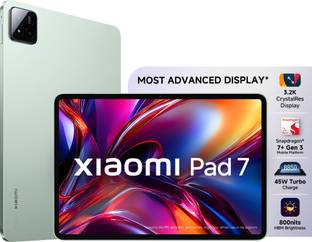 Xiaomi Pad 7 12 GB RAM 256 GB ROM 11.17 inch with Wi-Fi Only Gaming Tablet (Sage Green)
