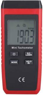 GSK Corporation Mini Non-Contact Digital LCD Tachometer RPM Tach Speed Meter Non Contact Tachometer