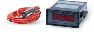 Systems Tech TM 802 Magnetic Pick-up Sensor with Panel Mount Digital Tachometer