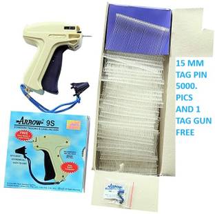 kushwaha enterprises ARROW TAG GUN 9S WITH FREE NEEDLE AND FREE 15 mm TAG PIN 5000nos Best T Taging Gun