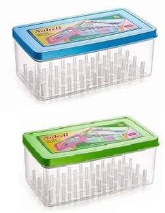 SpearOnline Thread and Needle Box - Big Size 36 spools Empty Thread Box/Tailor Box Tailor Chalk