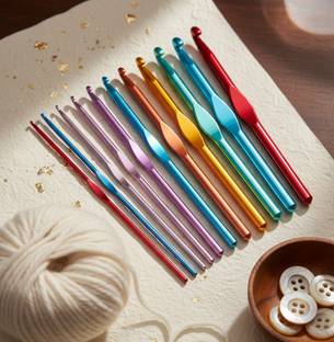 Fairlis DIY Crochet Needle Metal Kit