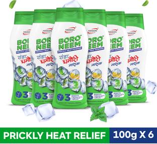 Nimson Boro Neem Cool Talc Ghamori Nashak Prickly Heat Talcum Powder for Summer