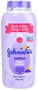 JOHNSON'S IMPORTED MADE IN INDONESIA BEDTIME BABY POWDER 150G + 50G